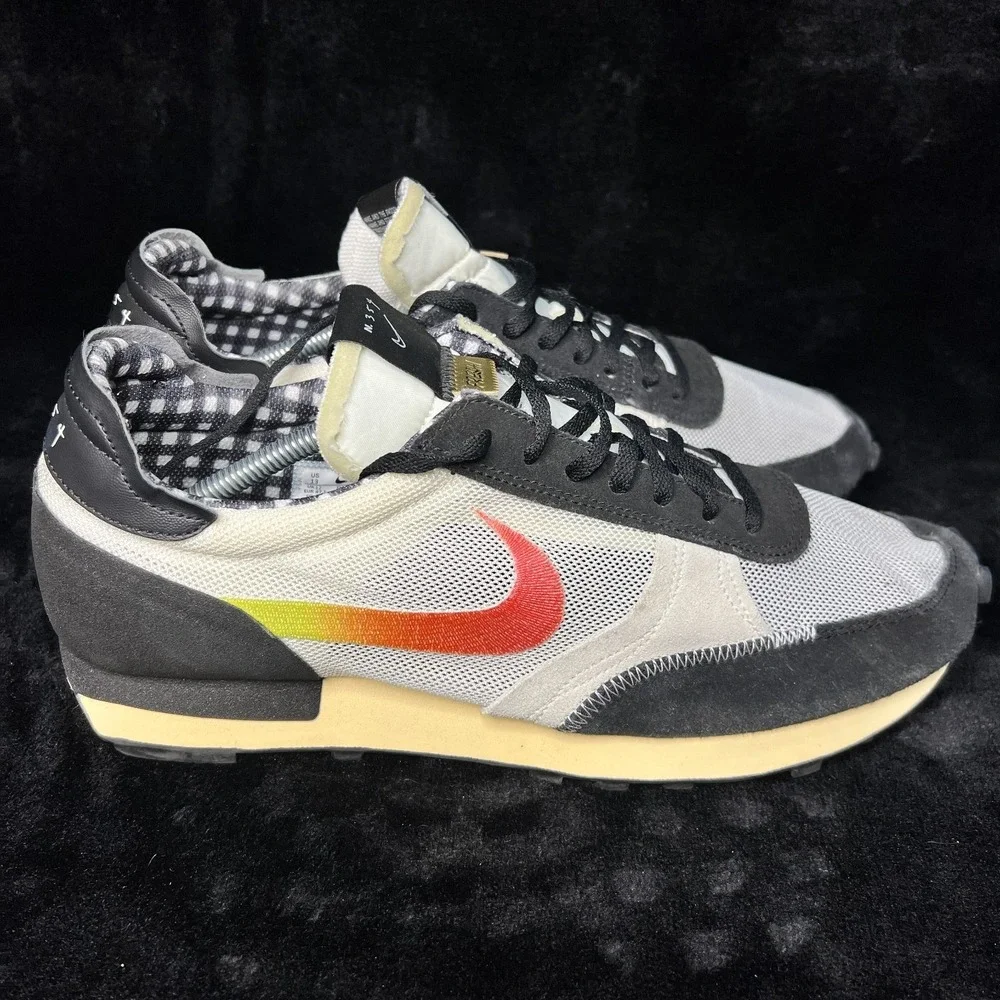 Nike Daybreak Type Fresh DJ5526-001 Sneaker Mens US 13 White Black Running Shoes